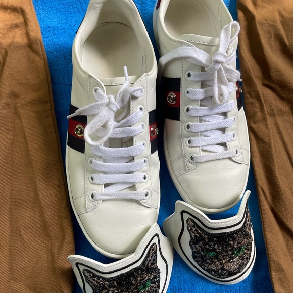 Gucci Sneakers Size 6 can also fit to 6.5 - Picture 10 of 13